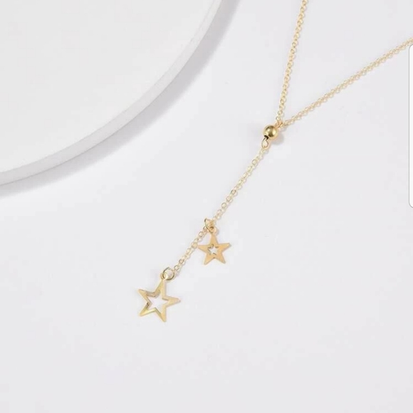 *Keisha* Star Y Lariat Necklace - Picture 4 of 6